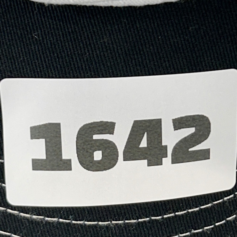 Oklahoma State Pistol Pete Mens Black White Hat Go Pokes Adjustable OSFM - Picture 12 of 12